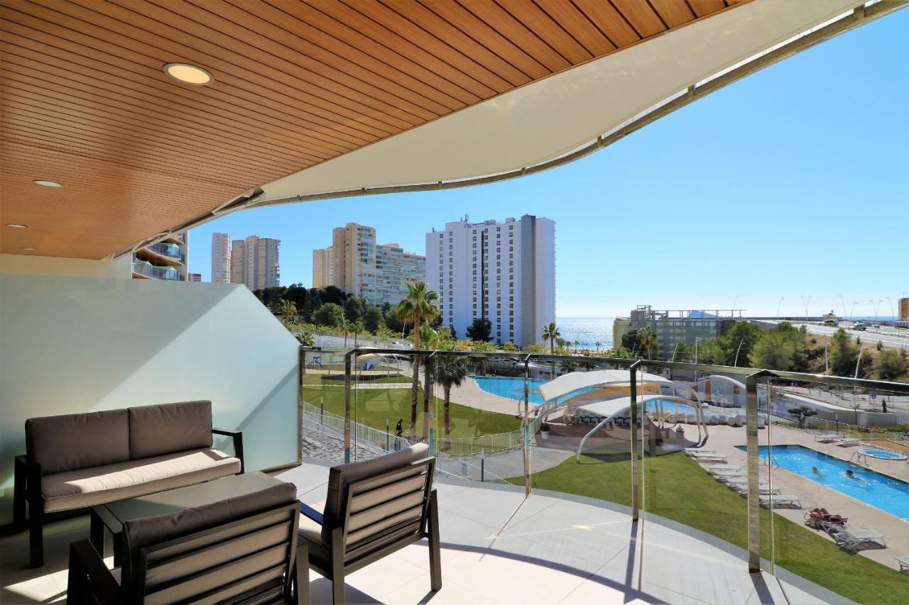 Apartament Sunset Waves 1-2 Benidorm Zewnętrze zdjęcie