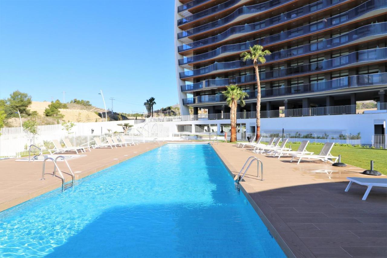 Apartament Sunset Waves 1-2 Benidorm Zewnętrze zdjęcie
