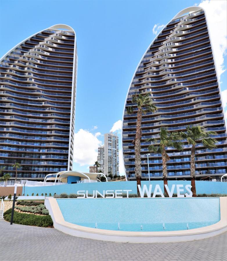 Apartament Sunset Waves 1-2 Benidorm Zewnętrze zdjęcie
