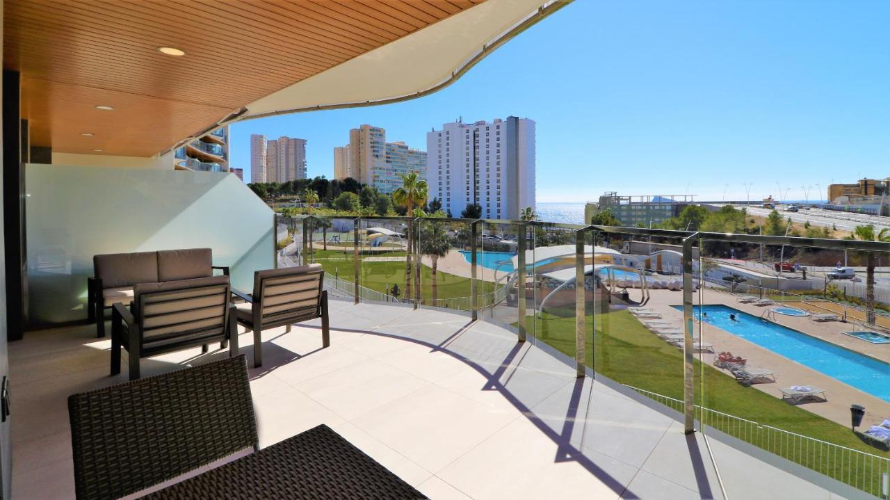 Apartament Sunset Waves 1-2 Benidorm Zewnętrze zdjęcie