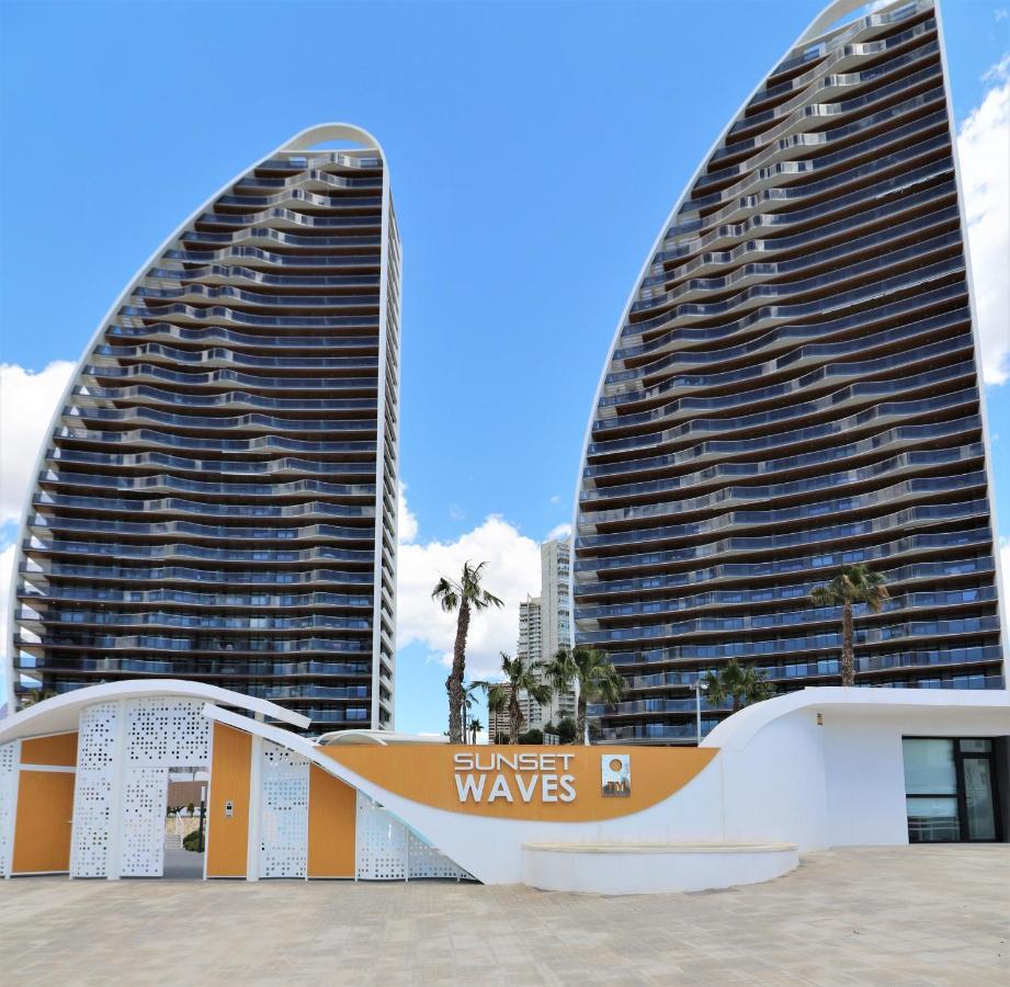 Apartament Sunset Waves 1-2 Benidorm Zewnętrze zdjęcie